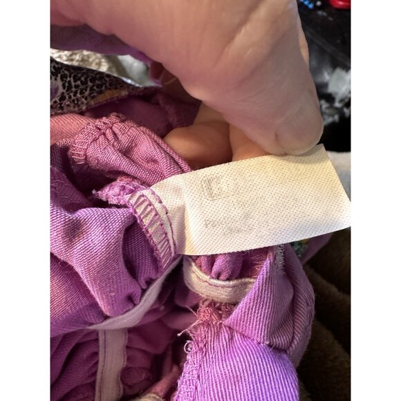 Vtg Cabbage Patch Kids Doll Designer Line Transitional VHTF Purple Jumper - Picture 10 of 11